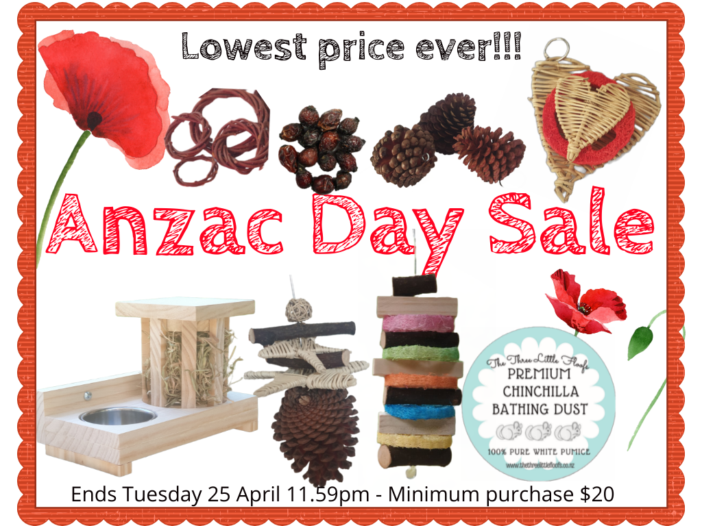 Anzac Day Sale The Three Little Floofs