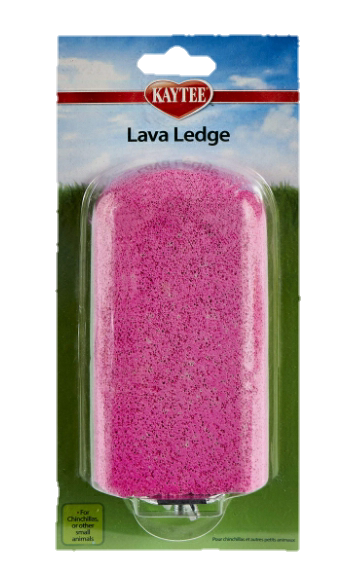 pink kaytee lava ledge